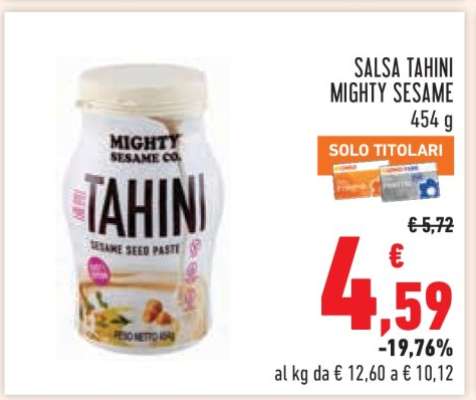 Salsa Tahini Mighty Sesame