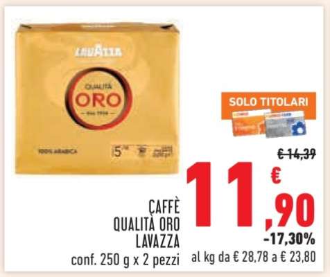 Caffè Qualità Oro Lavazza