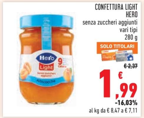CONFETTURA LIGHT HERO