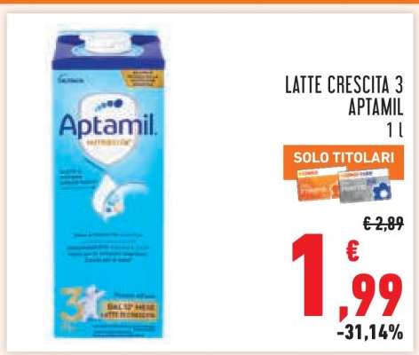 LATTE CRESCITA 3 APTAMIL