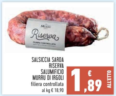 Salsiccia Sarda Riserva