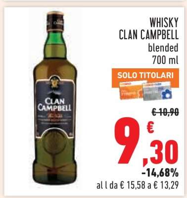 Whisky Clan Campbell