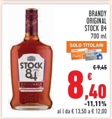 BRANDY ORIGINAL STOCK 84