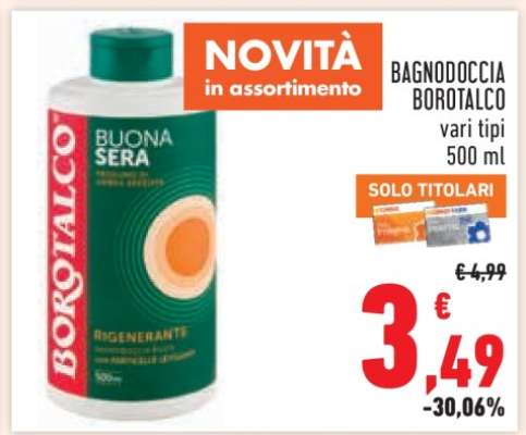 Bagnodoccia Borotalco