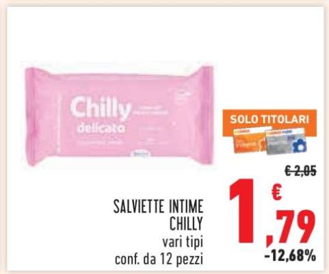 SALVIETTE INTIME CHILLY