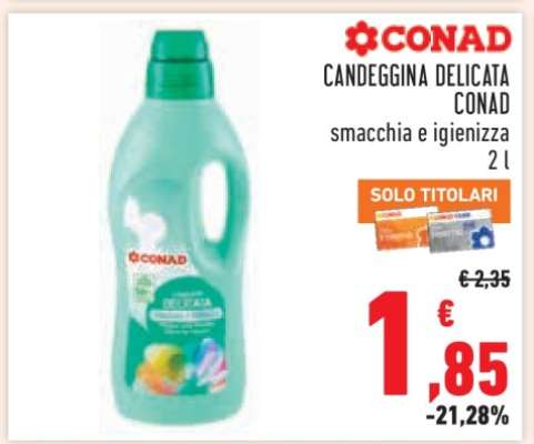 Candeggina Delicata Conad