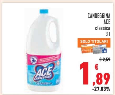 CANDEGGINA ACE classica