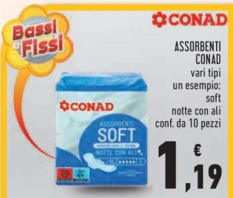 Assorbenti CONAD