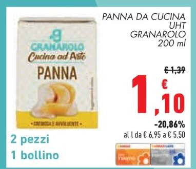 PANNA DA CUCINA UHT GRANAROLO