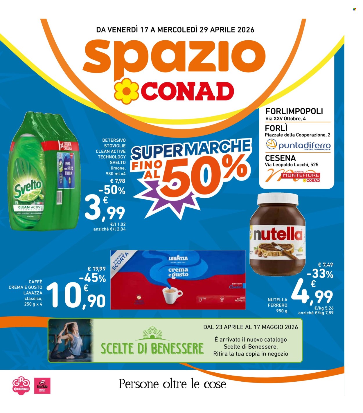 Volantino Spazio Conad - 17/4/2026 - 29/4/2026. Pagina 1
