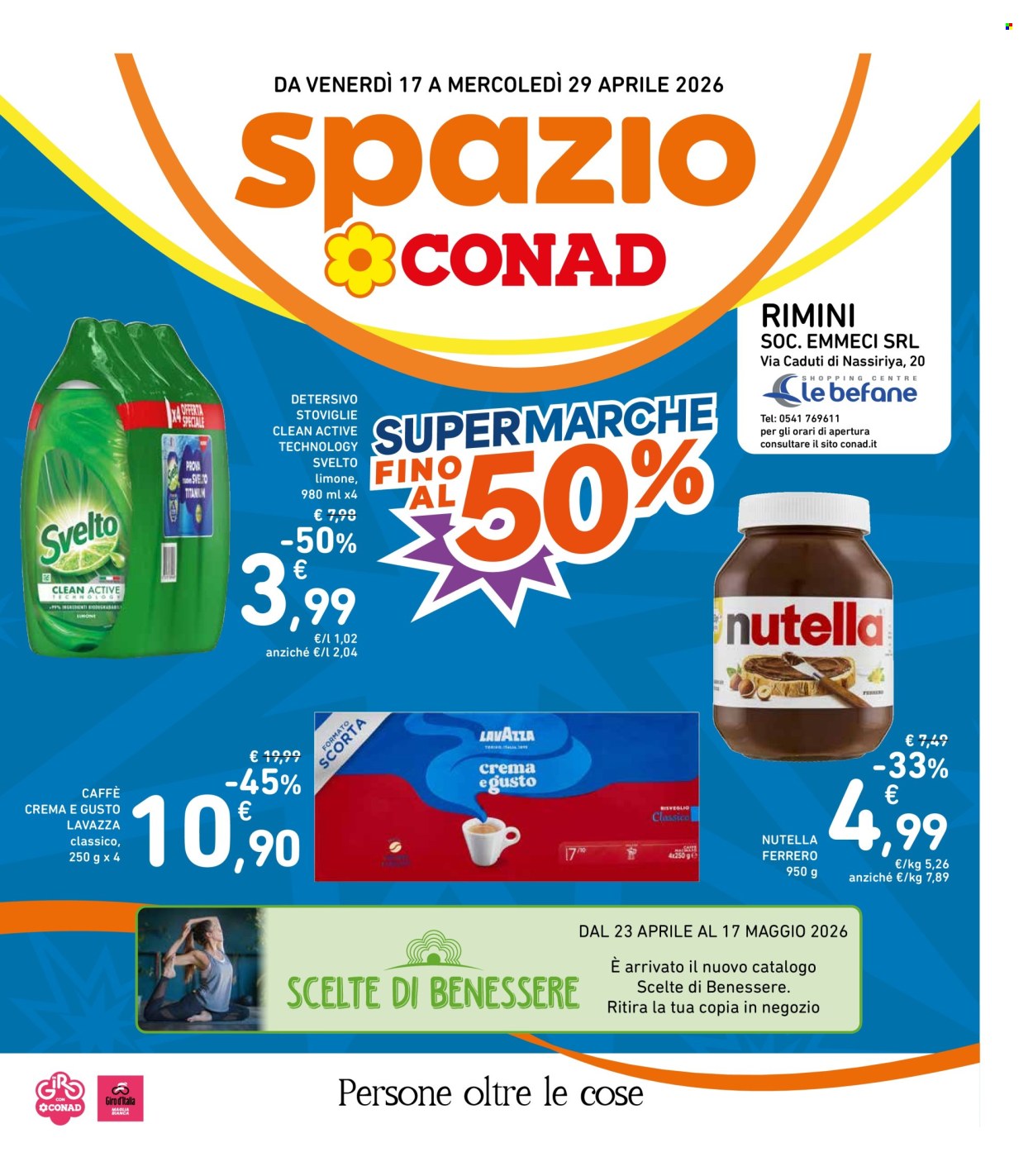 Volantino Spazio Conad - 17/4/2026 - 29/4/2026. Pagina 1