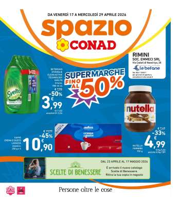 Volantino Spazio Conad - 17/4/2026 - 29/4/2026.