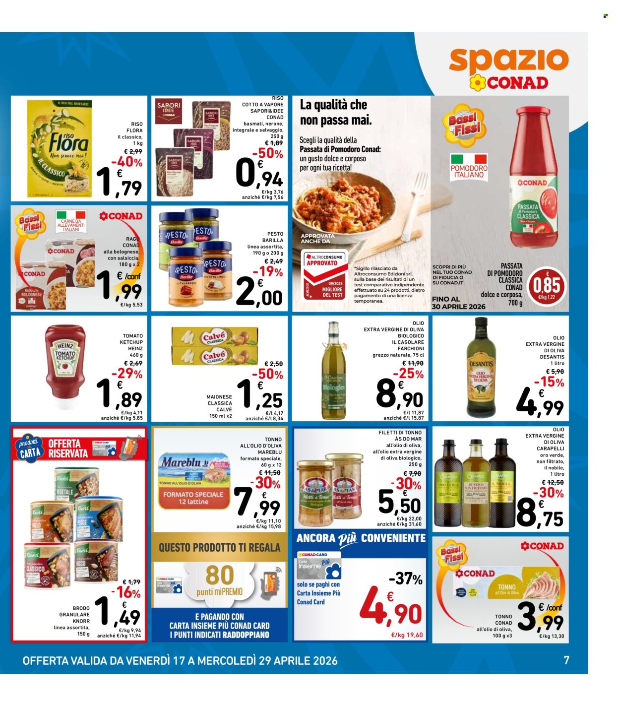 Volantino Spazio Conad - 17/4/2026 - 29/4/2026. Pagina 7