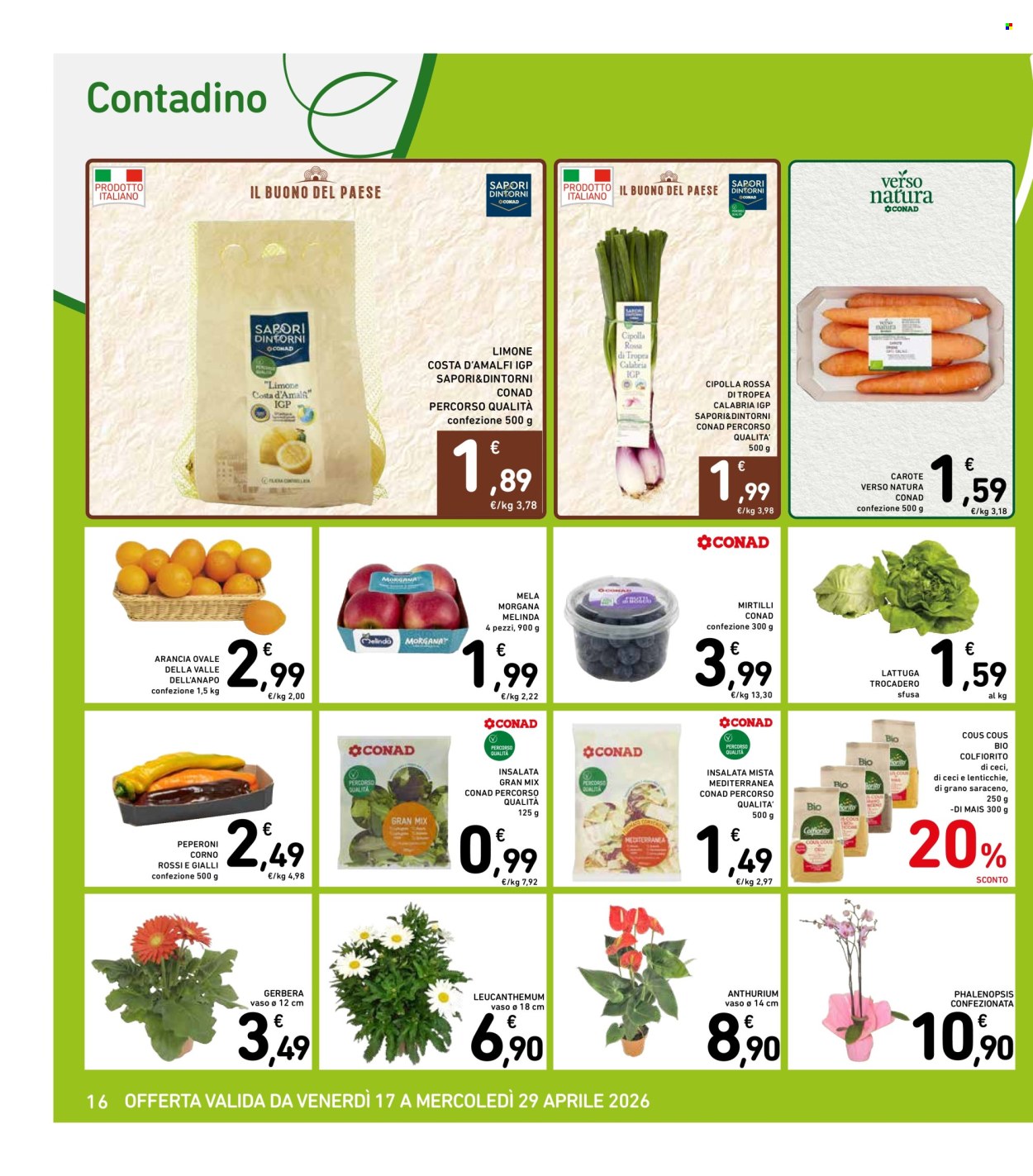 Volantino Spazio Conad - 17/4/2026 - 29/4/2026. Pagina 16