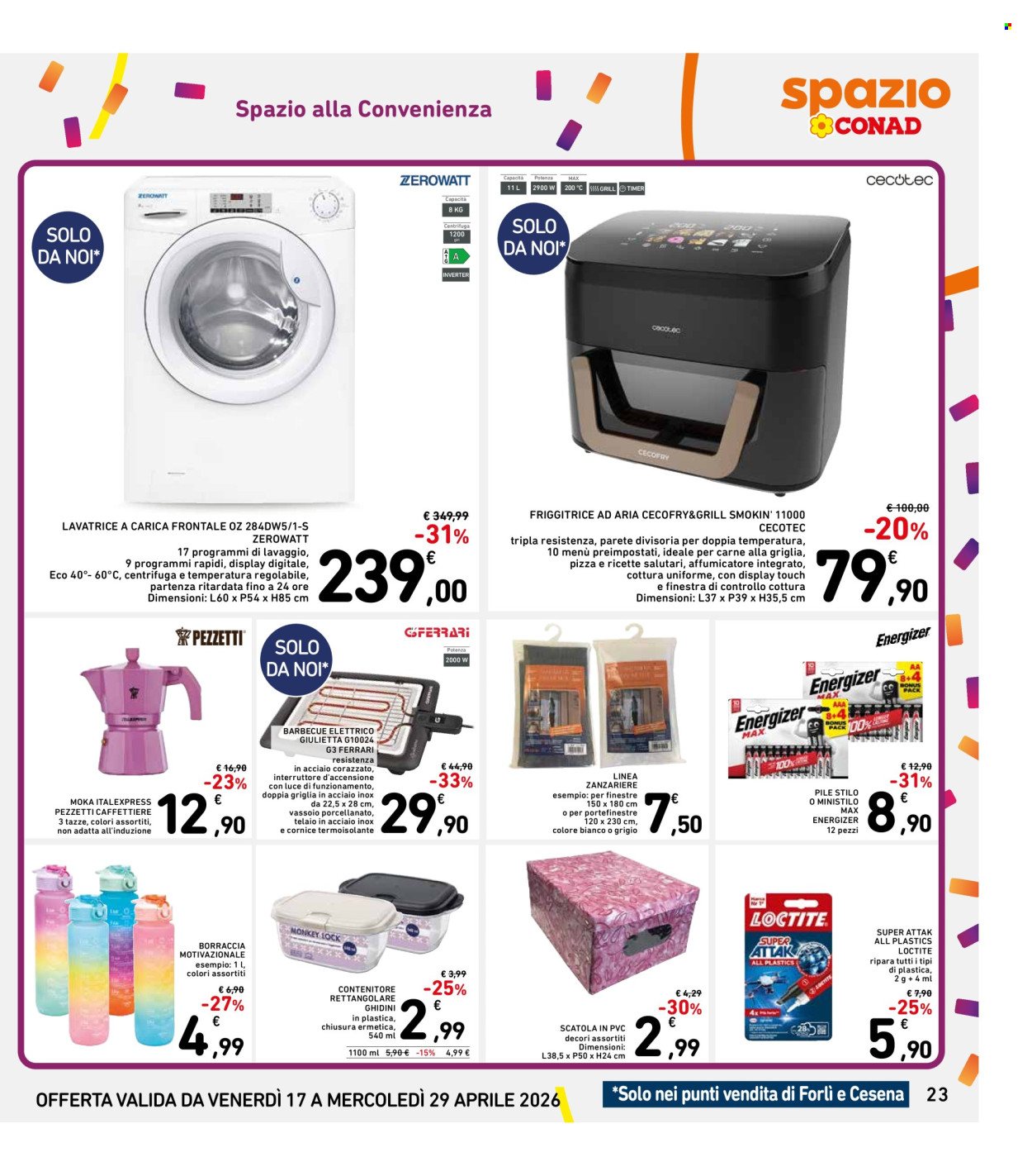 Volantino Spazio Conad - 17/4/2026 - 29/4/2026. Pagina 23