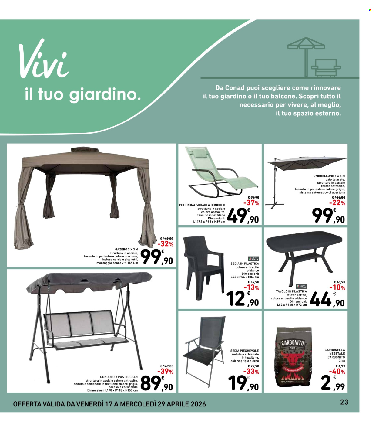 Volantino Spazio Conad - 17/4/2026 - 29/4/2026. Pagina 23