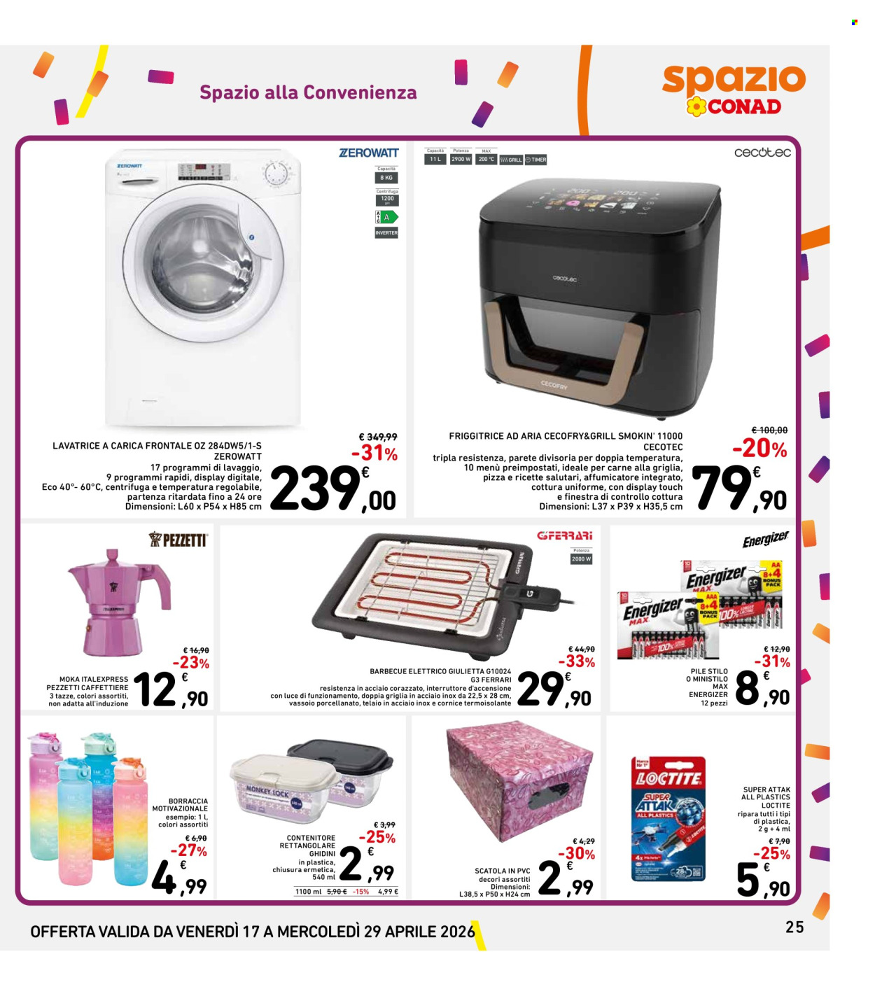 Volantino Spazio Conad - 17/4/2026 - 29/4/2026. Pagina 25