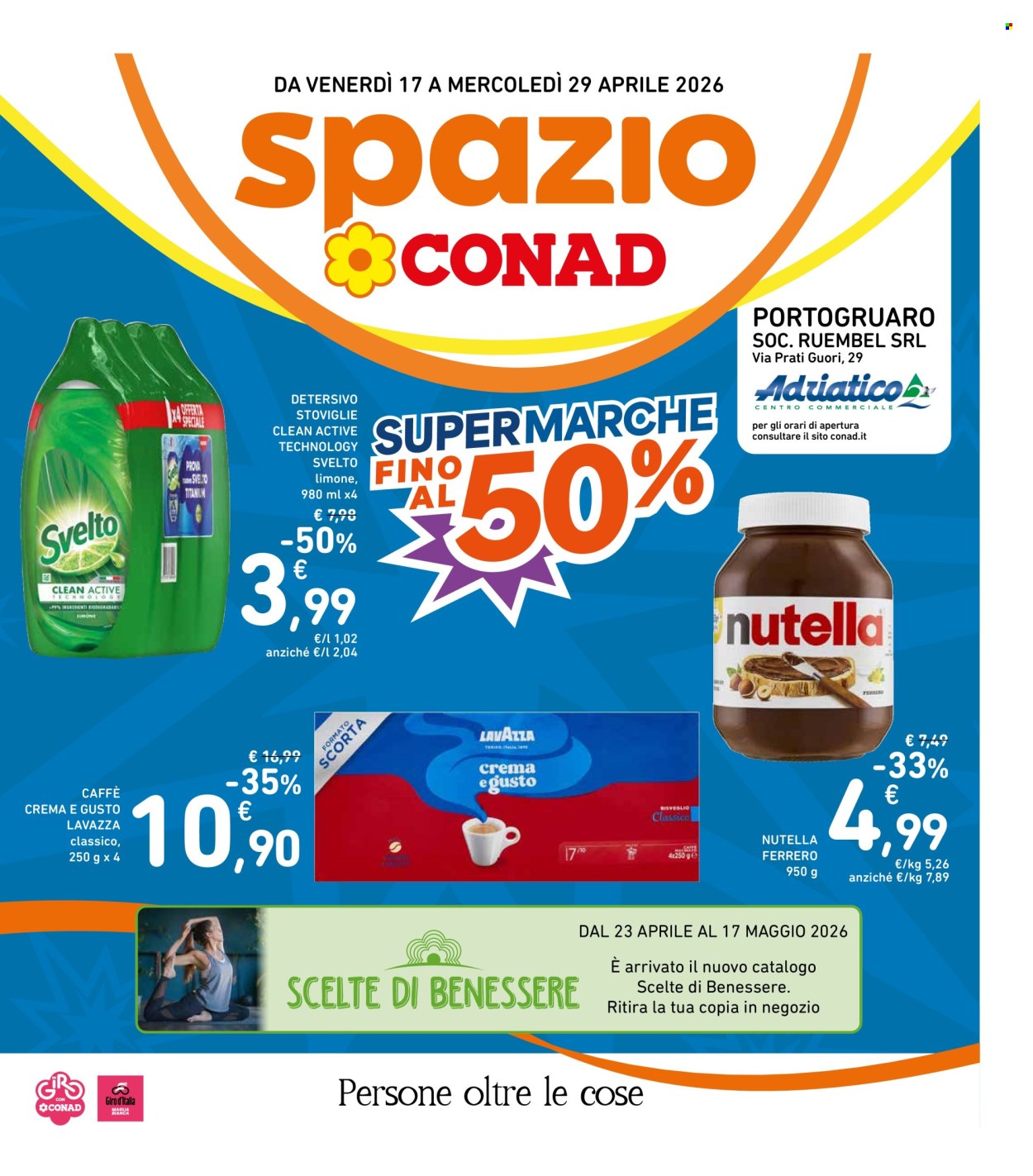 Volantino Spazio Conad - 17/4/2026 - 29/4/2026. Pagina 1