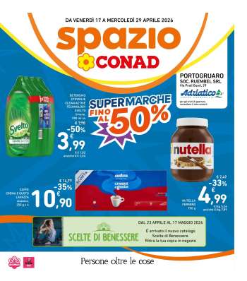 Volantino Spazio Conad - 17/4/2026 - 29/4/2026.