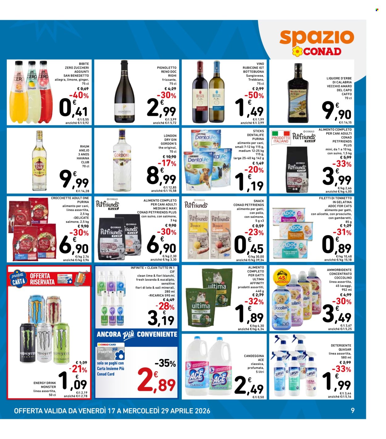 Volantino Spazio Conad - 17/4/2026 - 29/4/2026. Pagina 9