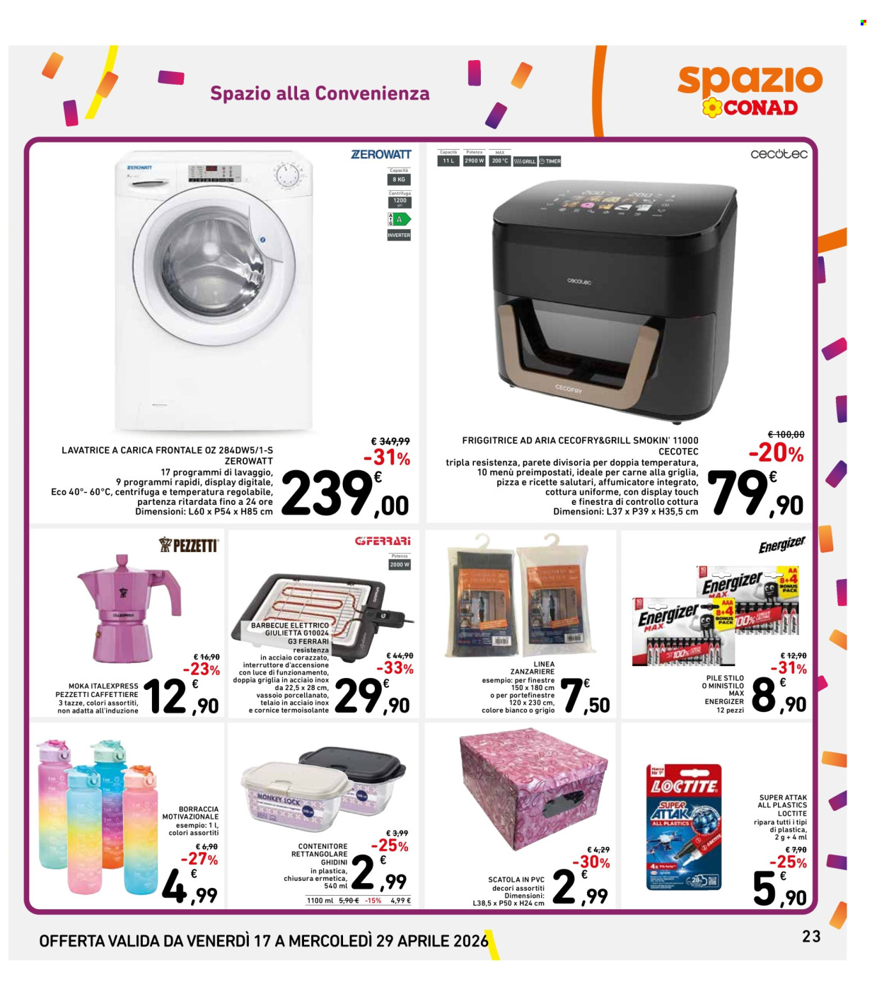 Volantino Spazio Conad - 17/4/2026 - 29/4/2026. Pagina 23