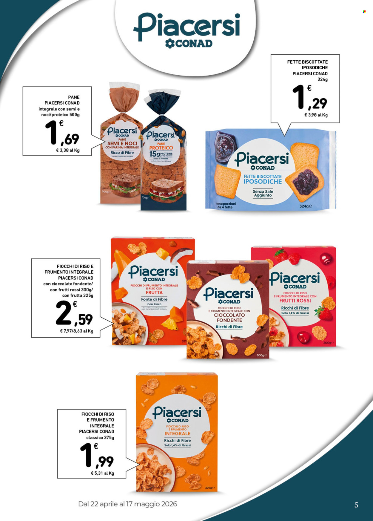 Volantino Spazio Conad - 22/4/2026 - 17/5/2026. Pagina 5