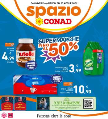 Volantino Spazio Conad - 16/4/2026 - 29/4/2026.