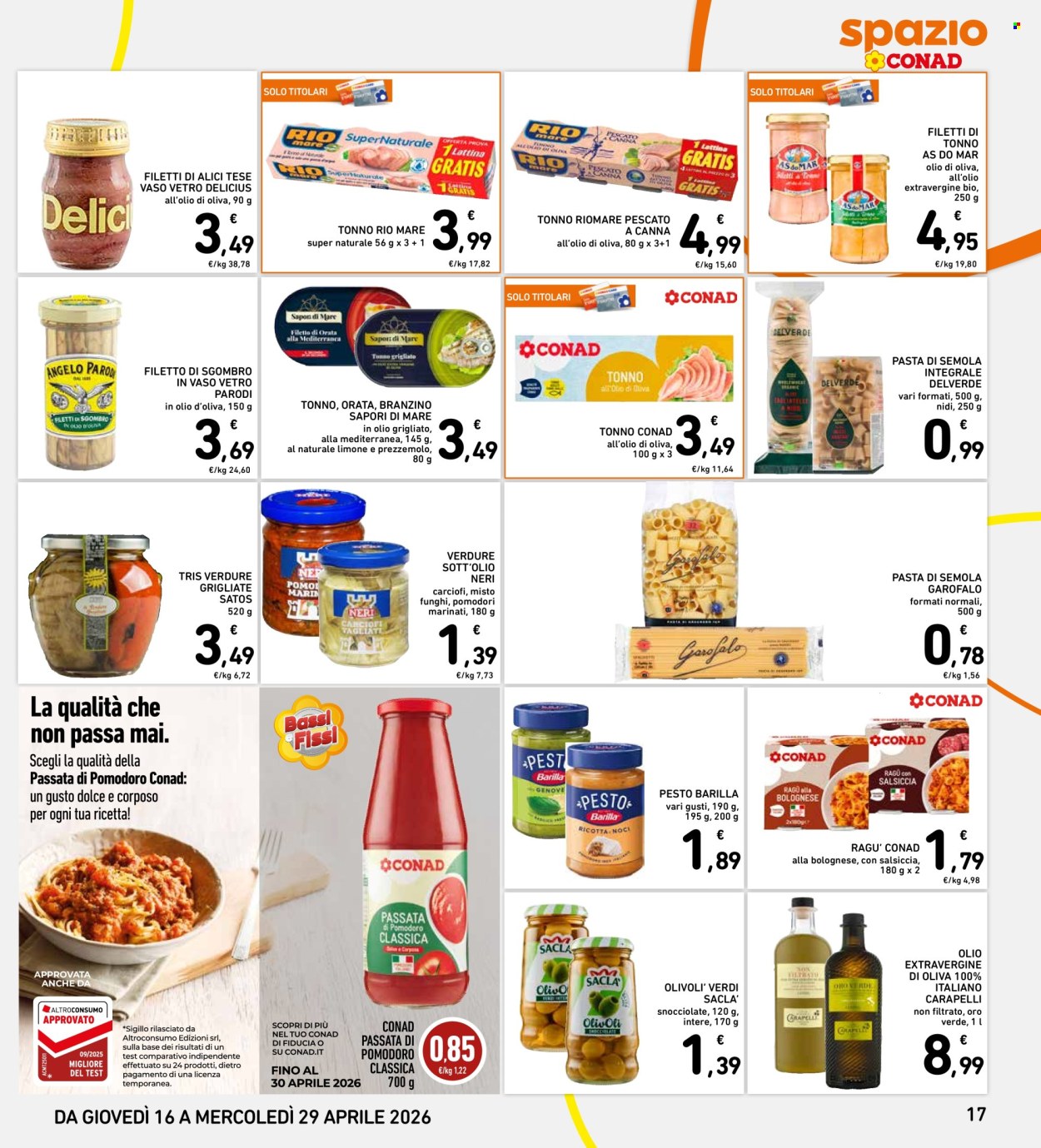 Volantino Spazio Conad - 16/4/2026 - 29/4/2026. Pagina 17
