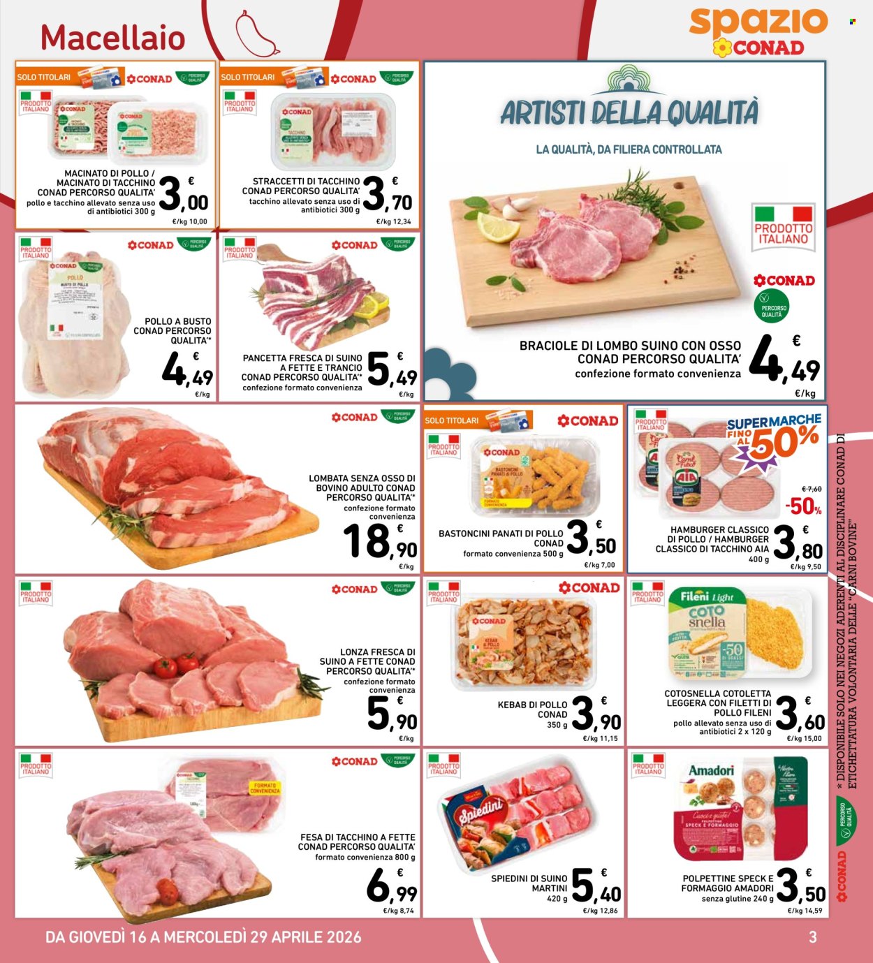 Volantino Spazio Conad - 16/4/2026 - 29/4/2026. Pagina 3