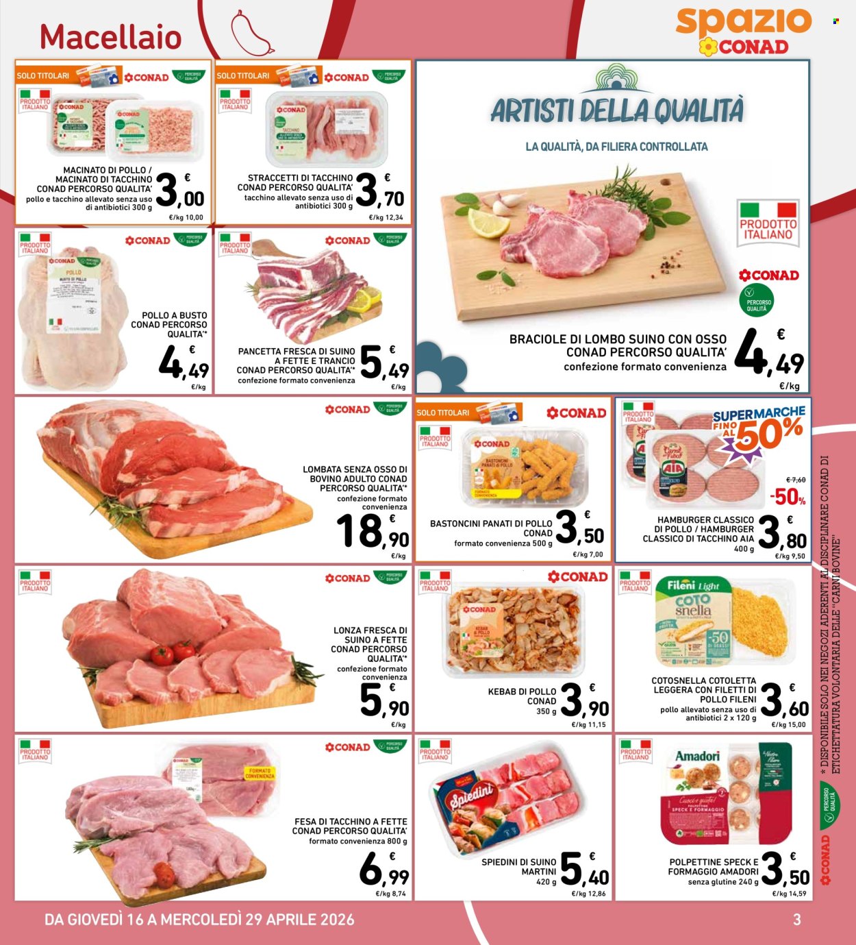 Volantino Spazio Conad - 16/4/2026 - 29/4/2026. Pagina 3