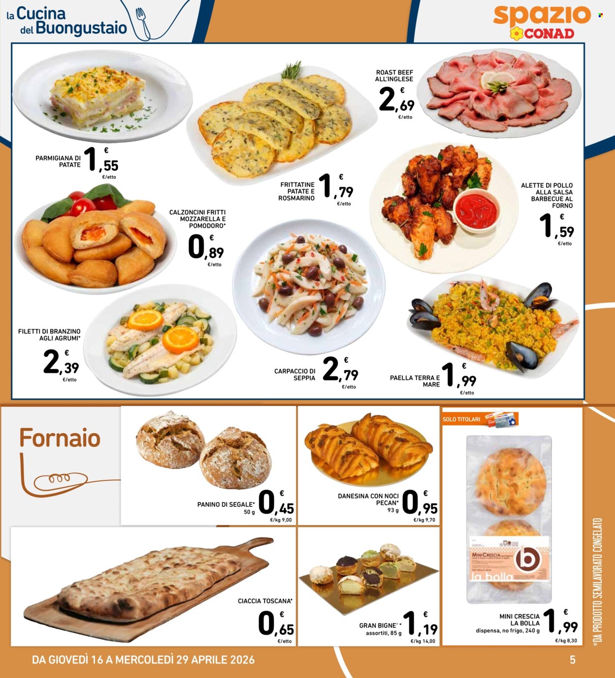 Volantino Spazio Conad - 16/4/2026 - 29/4/2026. Pagina 5