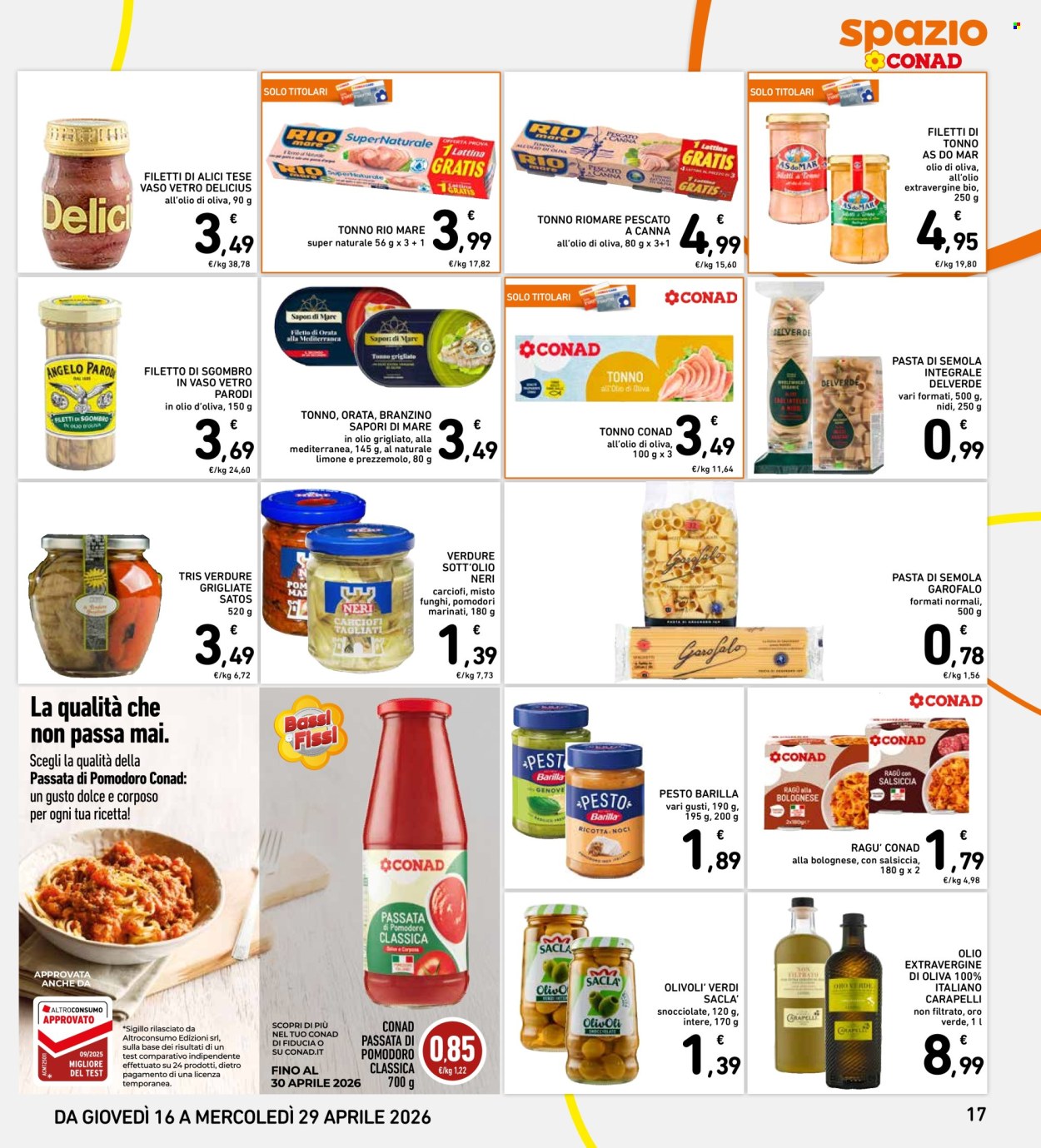 Volantino Spazio Conad - 16/4/2026 - 29/4/2026. Pagina 17