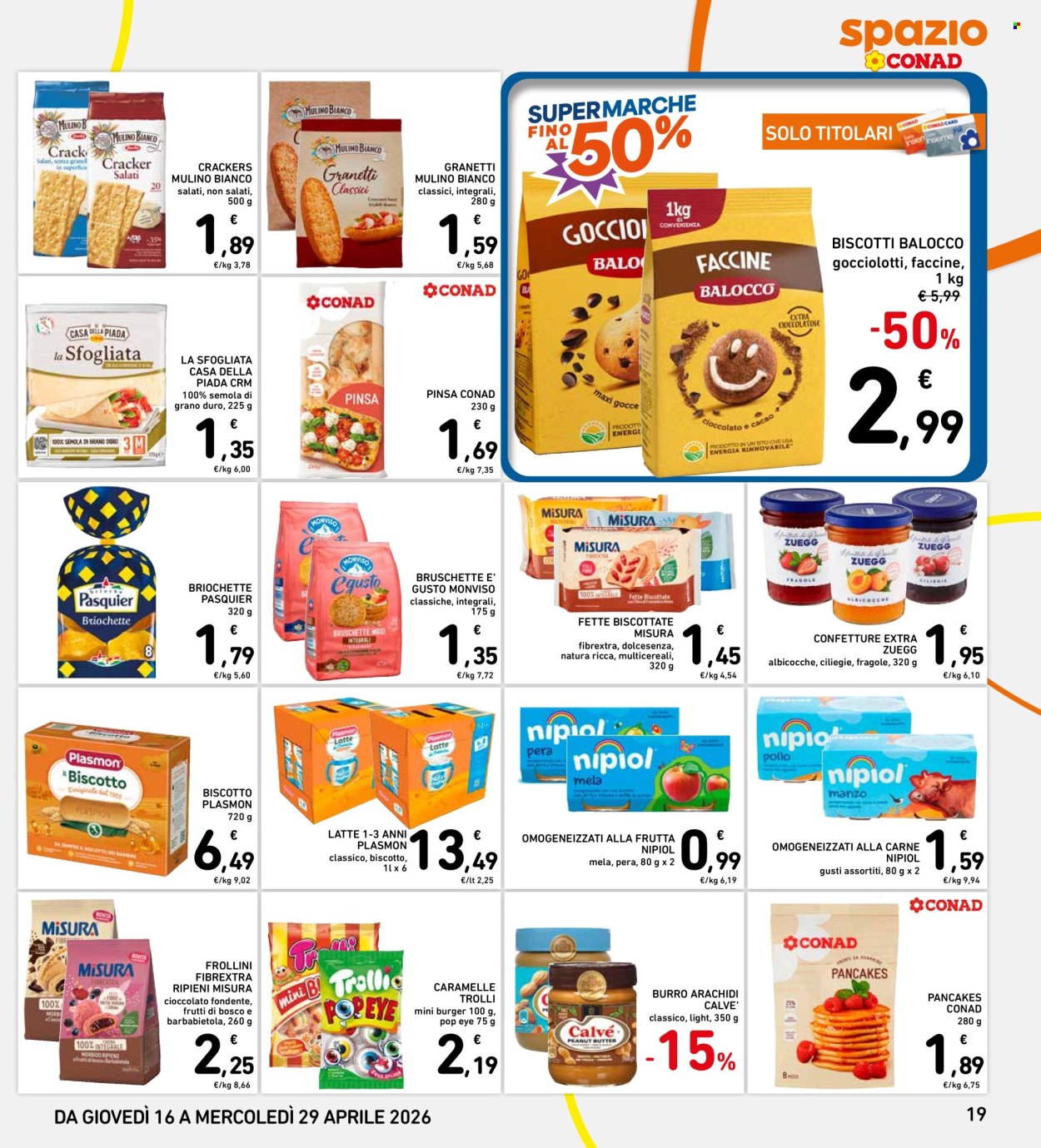 Volantino Spazio Conad - 16/4/2026 - 29/4/2026. Pagina 19