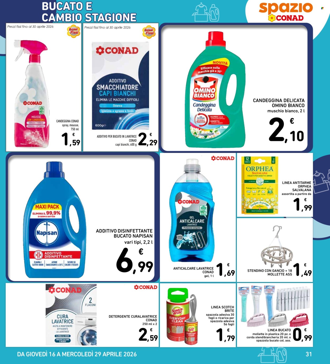 Volantino Spazio Conad - 16/4/2026 - 29/4/2026. Pagina 31