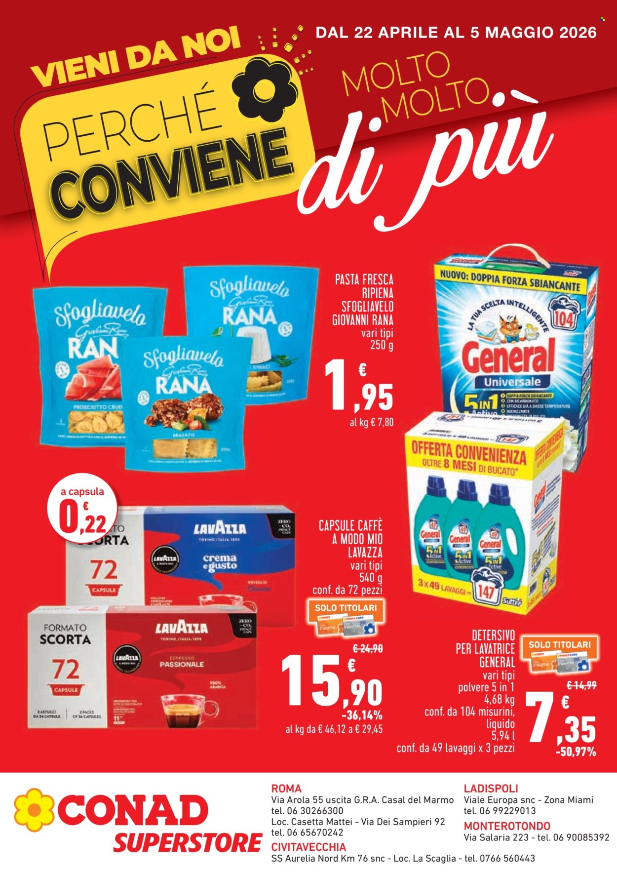 Volantino Conad - 22/4/2026 - 5/5/2026. Pagina 1