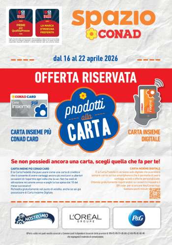 Volantino Spazio Conad - 16/4/2026 - 22/4/2026.