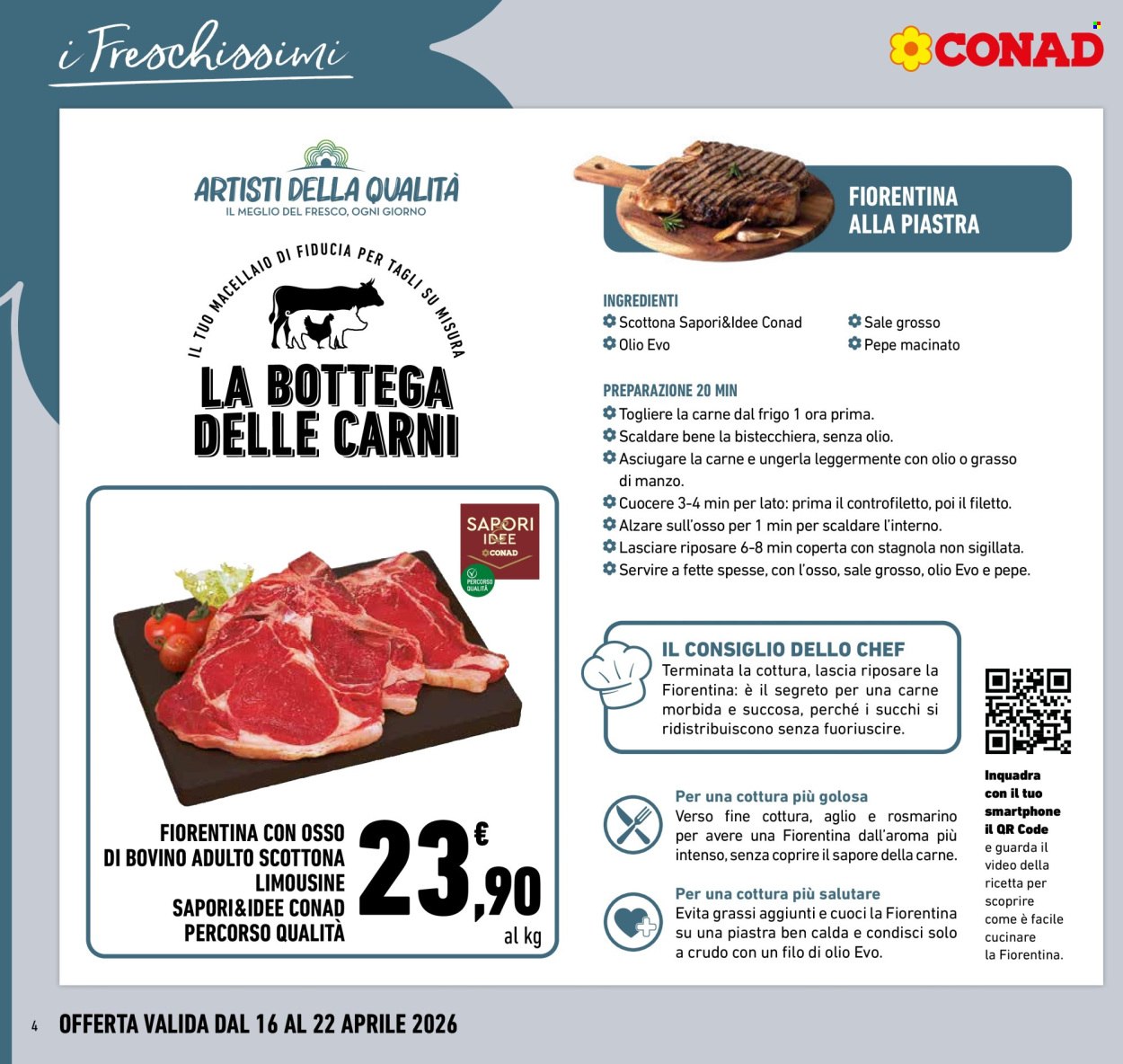 Volantino Conad - 16/4/2026 - 22/4/2026. Pagina 4