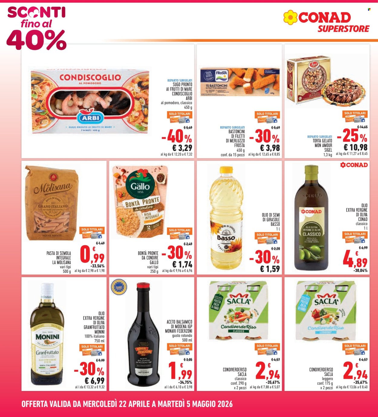 Volantino Conad - 22/4/2026 - 5/5/2026. Pagina 2