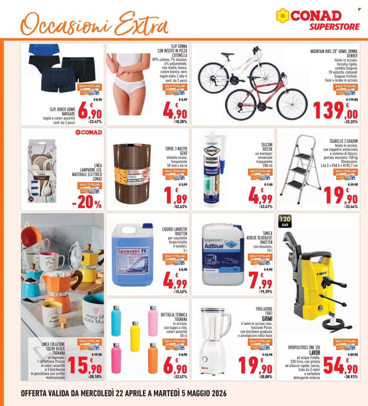 Volantino Conad - 22/4/2026 - 5/5/2026. Pagina 30