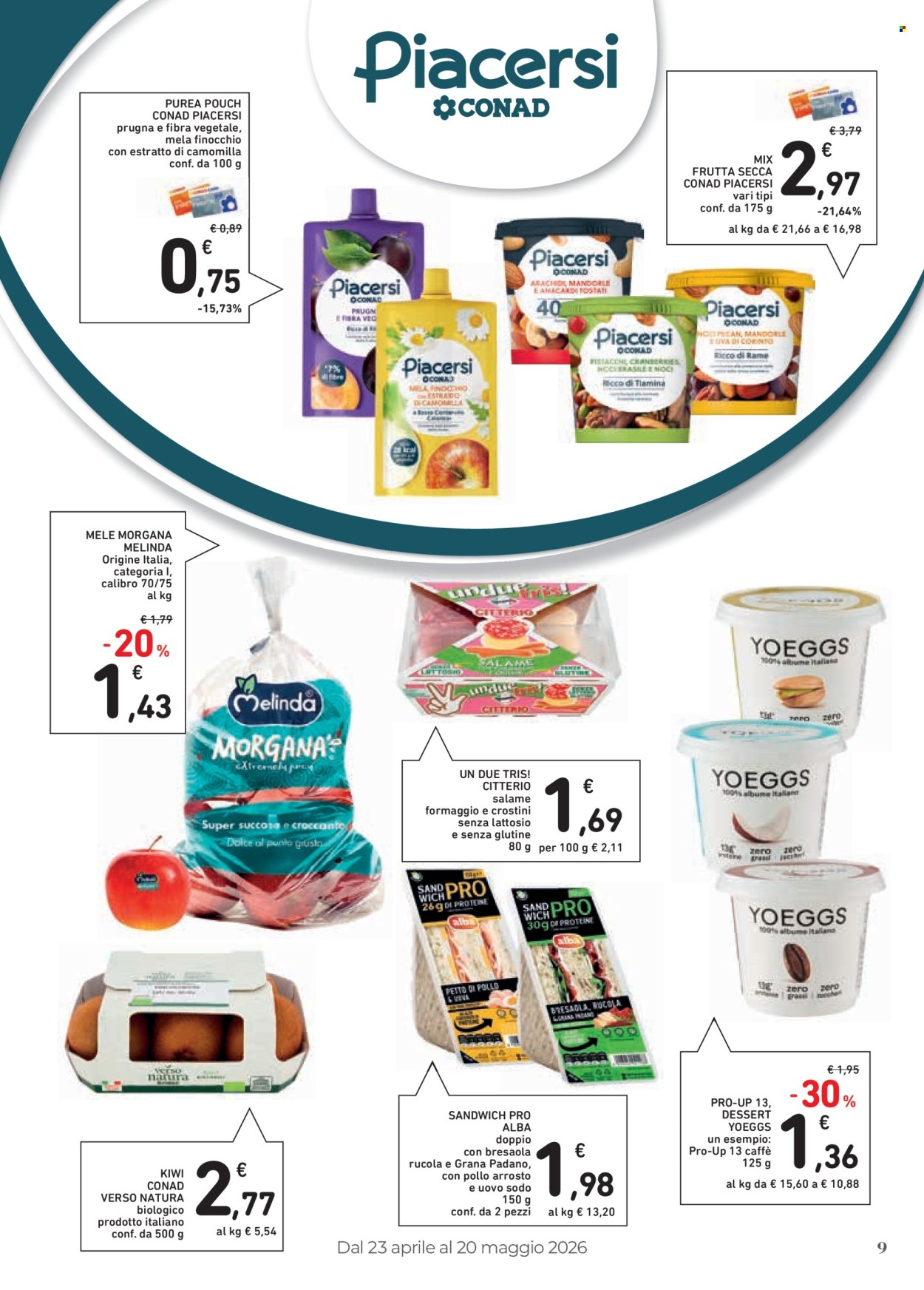 Volantino Conad - 23/4/2026 - 20/5/2026. Pagina 9