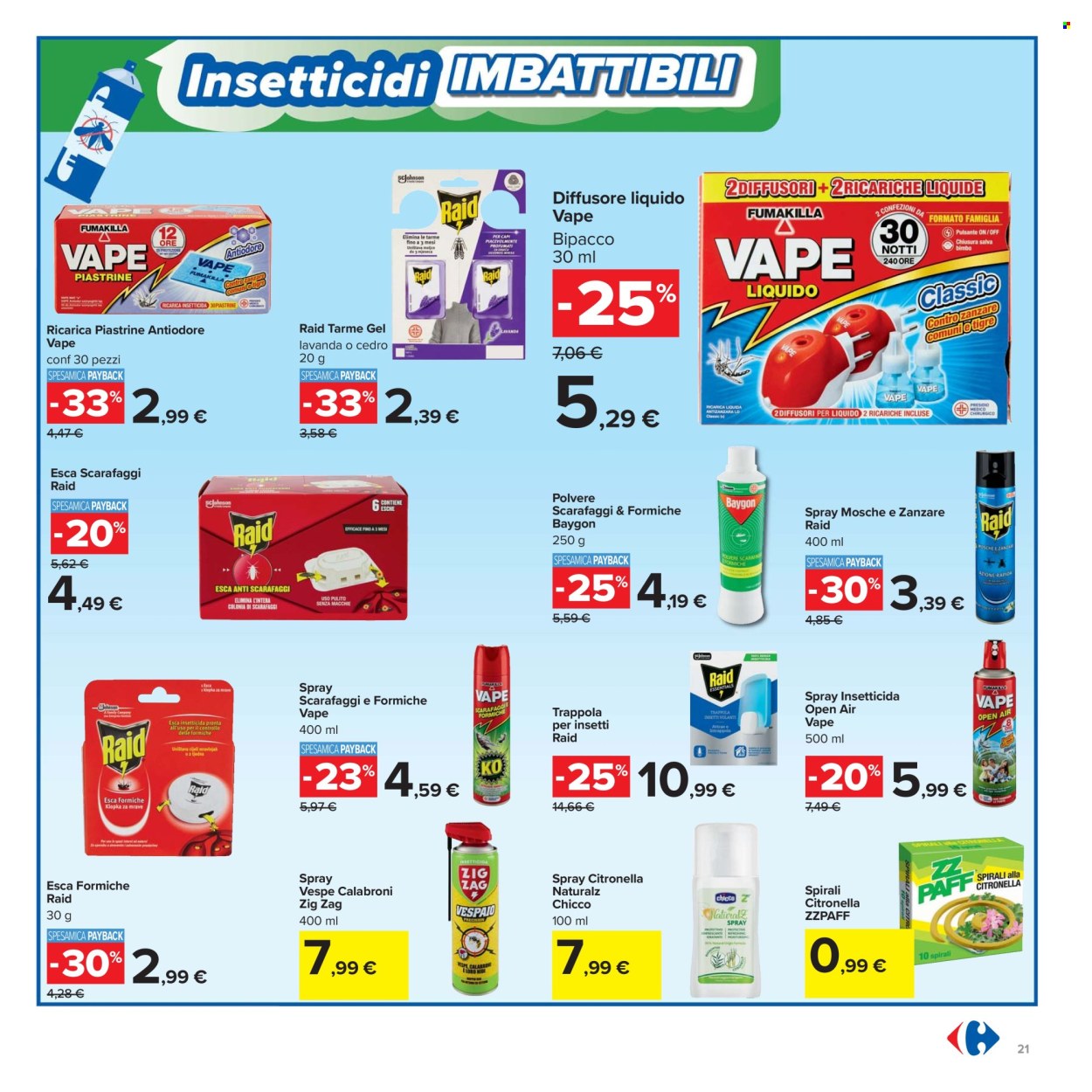 Volantino Carrefour - 21/4/2026 - 4/5/2026. Pagina 21