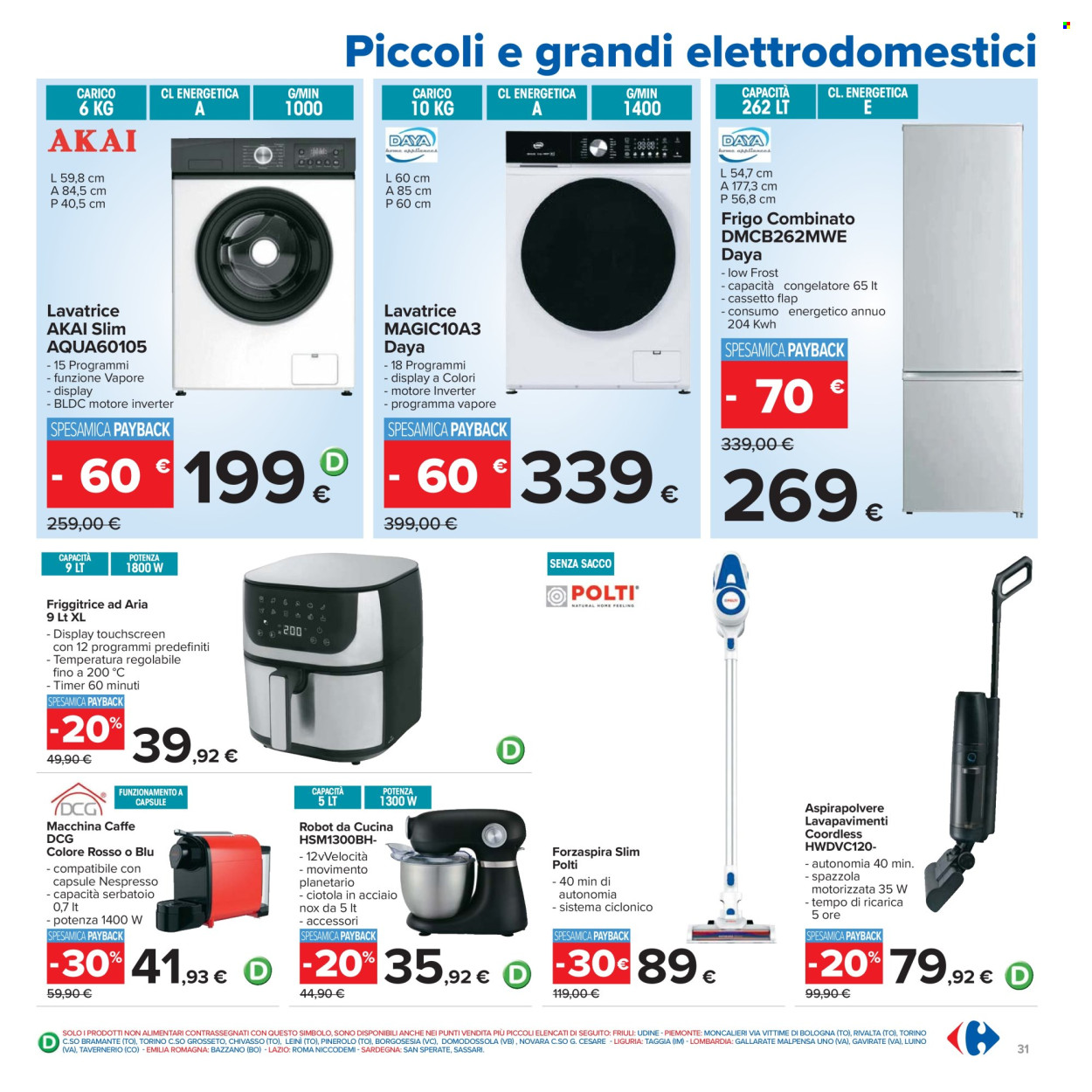 Volantino Carrefour - 21/4/2026 - 4/5/2026. Pagina 31