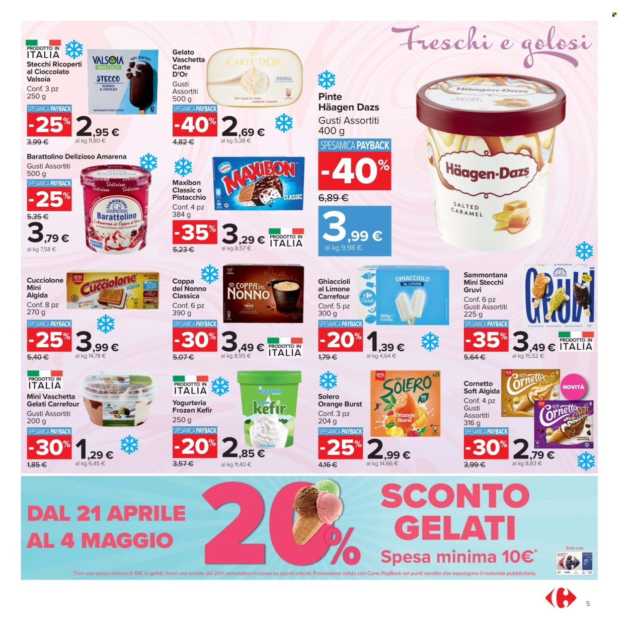 Volantino Carrefour - 21/4/2026 - 4/5/2026. Pagina 5