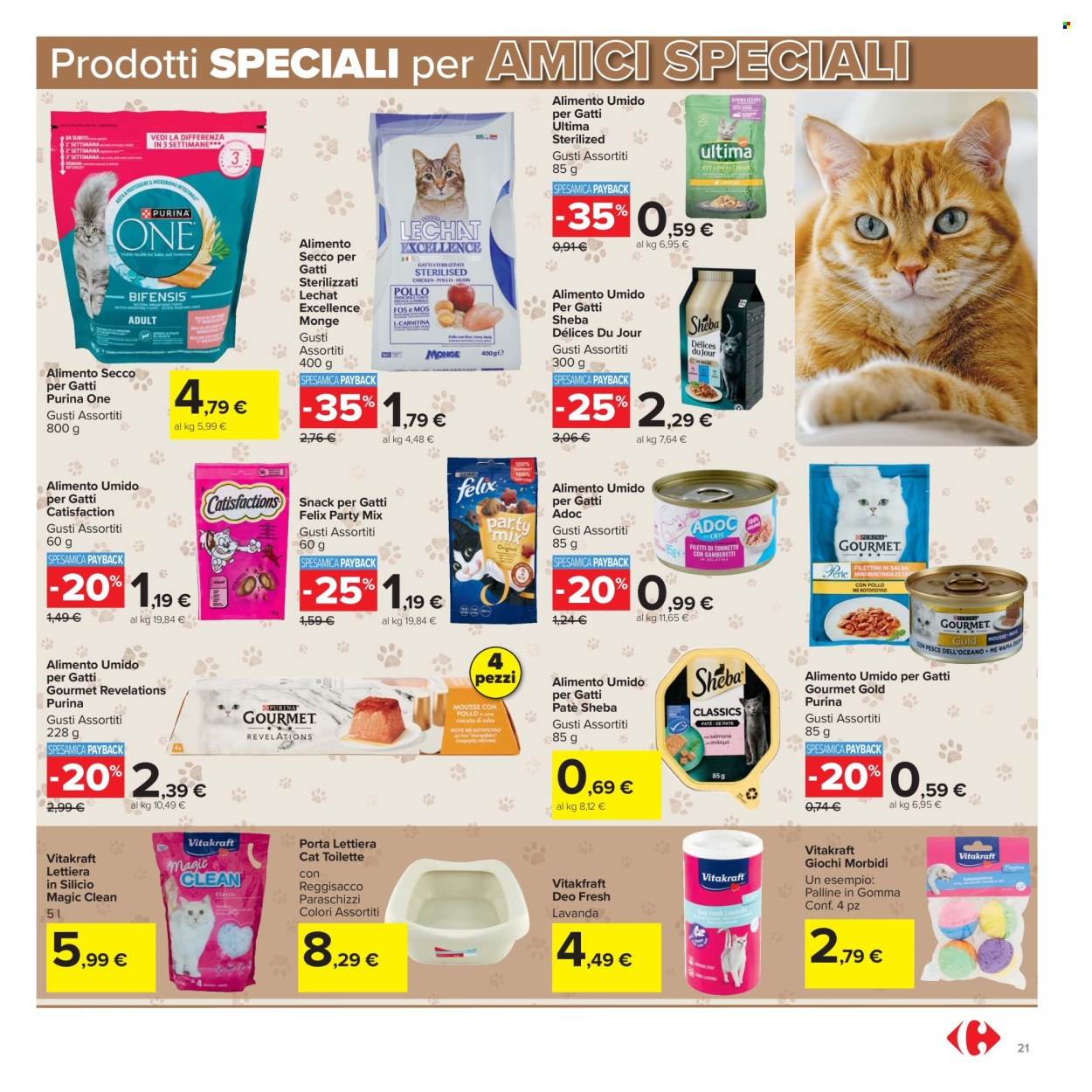 Volantino Carrefour - 21/4/2026 - 4/5/2026. Pagina 21