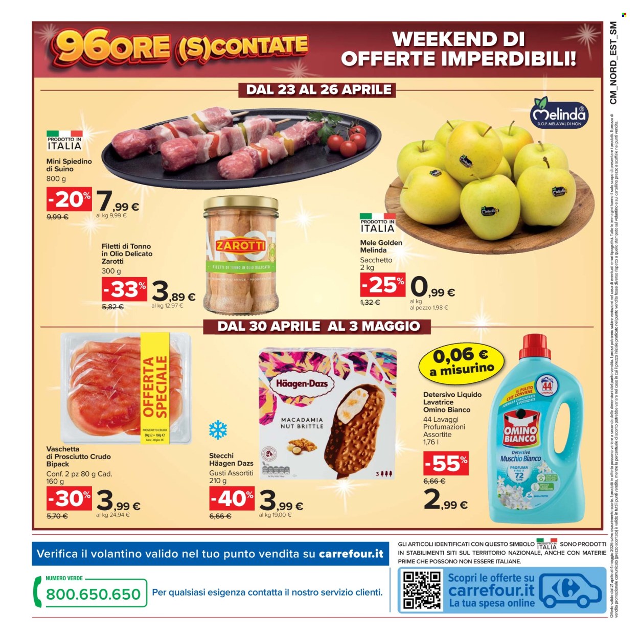 Volantino Carrefour - 21/4/2026 - 4/5/2026. Pagina 24