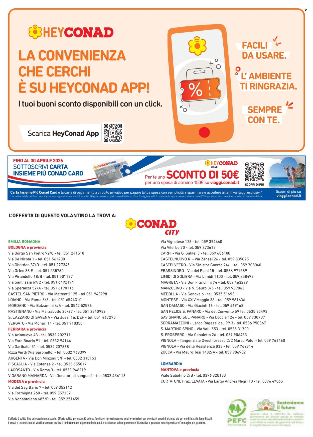 Volantino Conad - 23/4/2026 - 20/5/2026. Pagina 8
