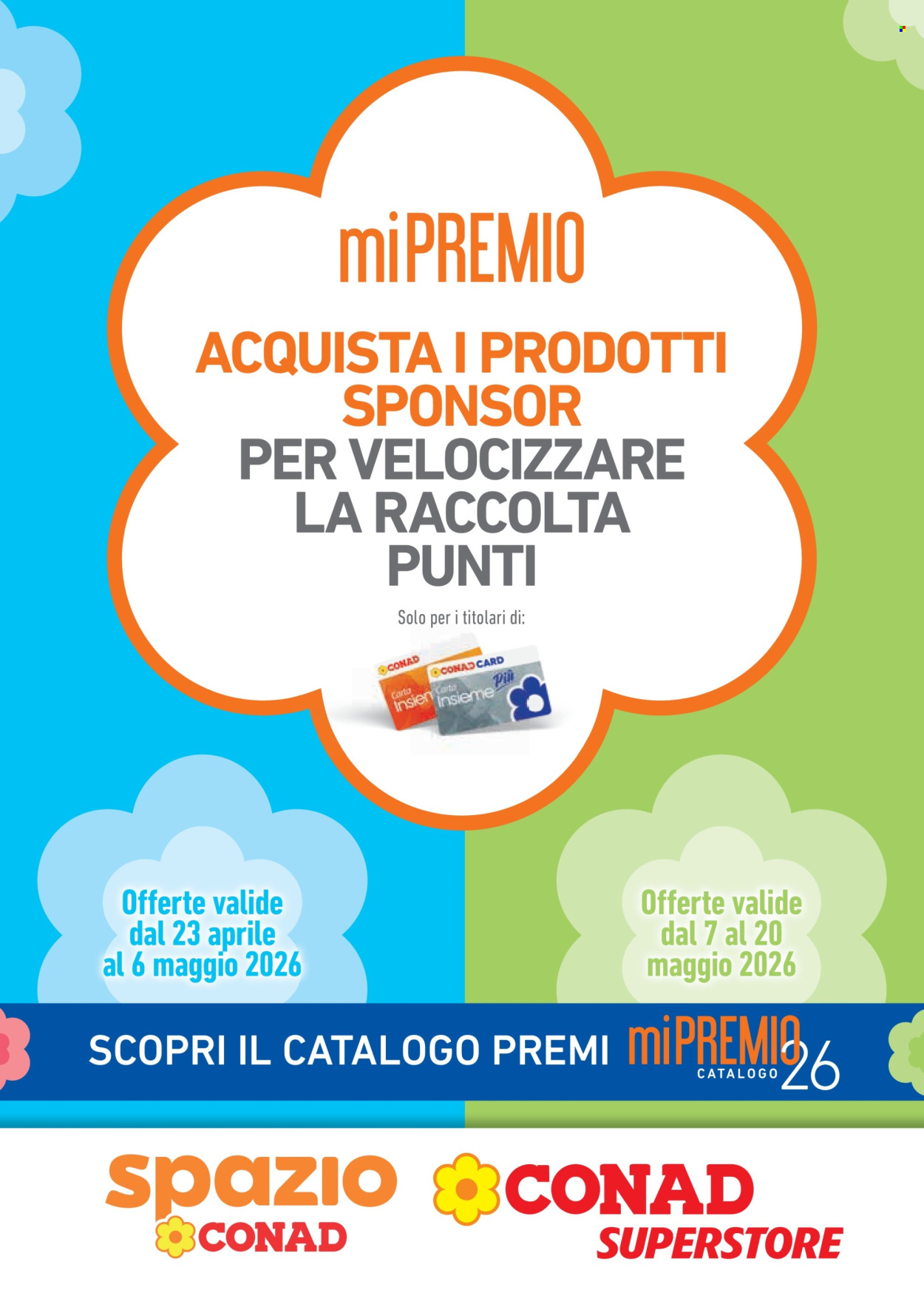 Volantino Conad - 23/4/2026 - 20/5/2026. Pagina 1
