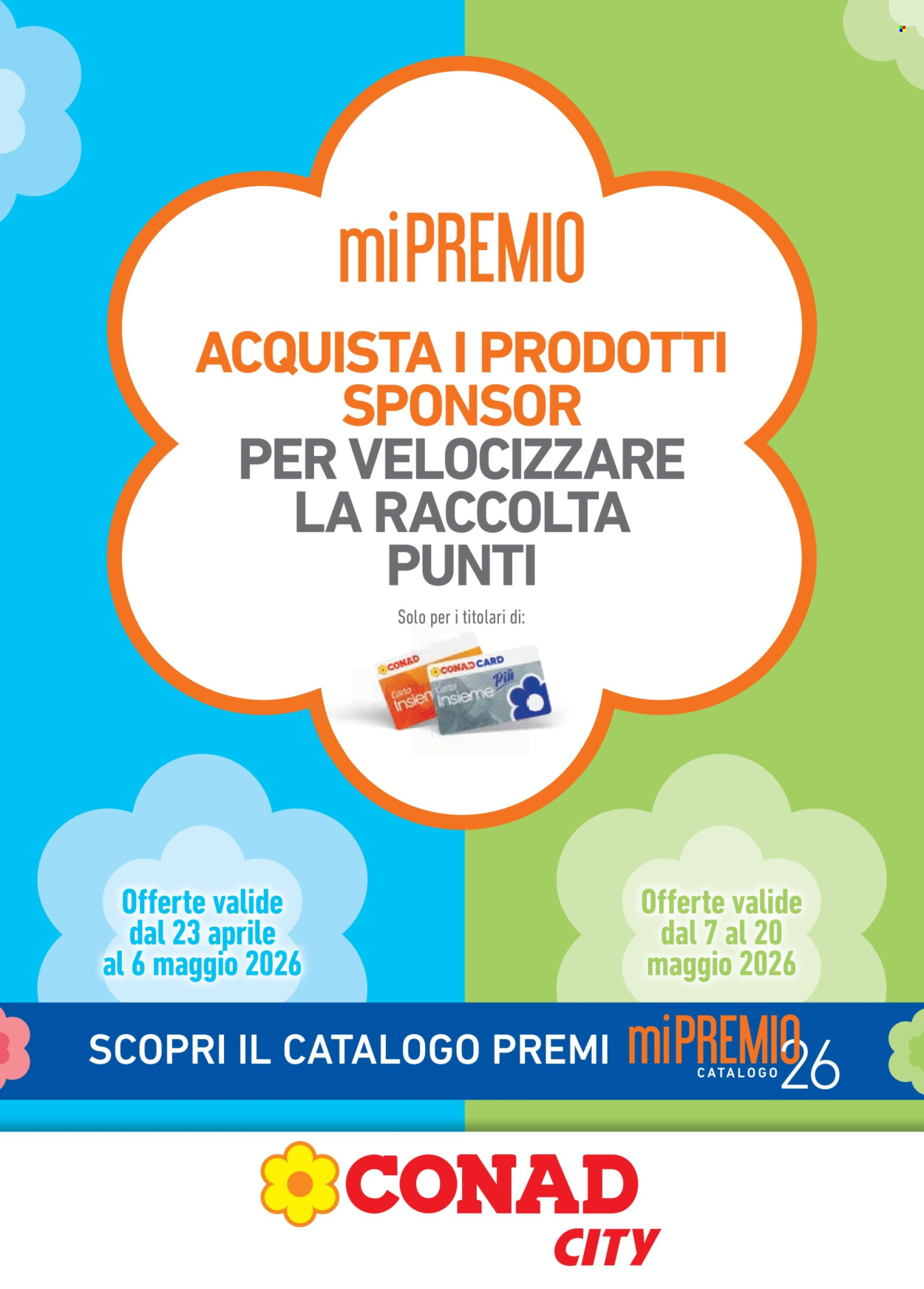 Volantino Conad - 23/4/2026 - 20/5/2026. Pagina 1