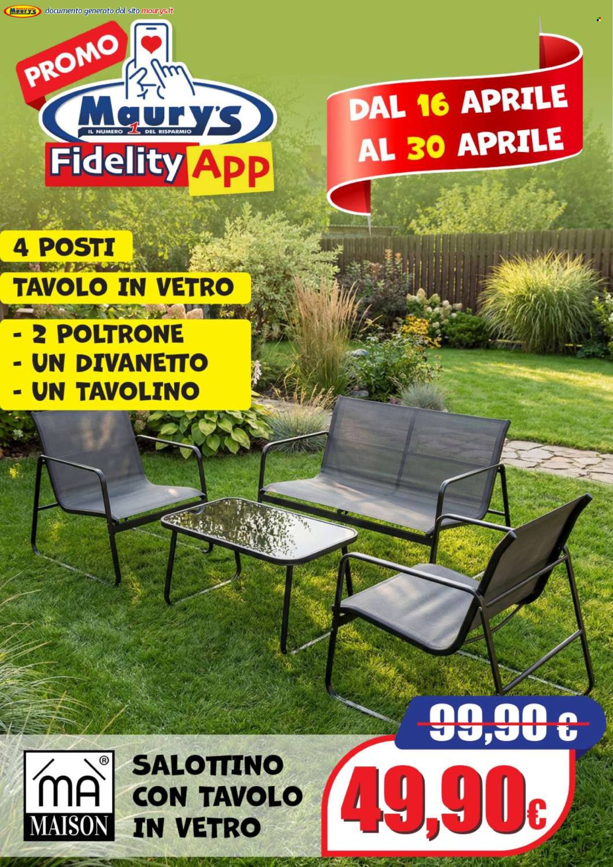 Volantino Maury's - 16/4/2026 - 30/4/2026. Pagina 2