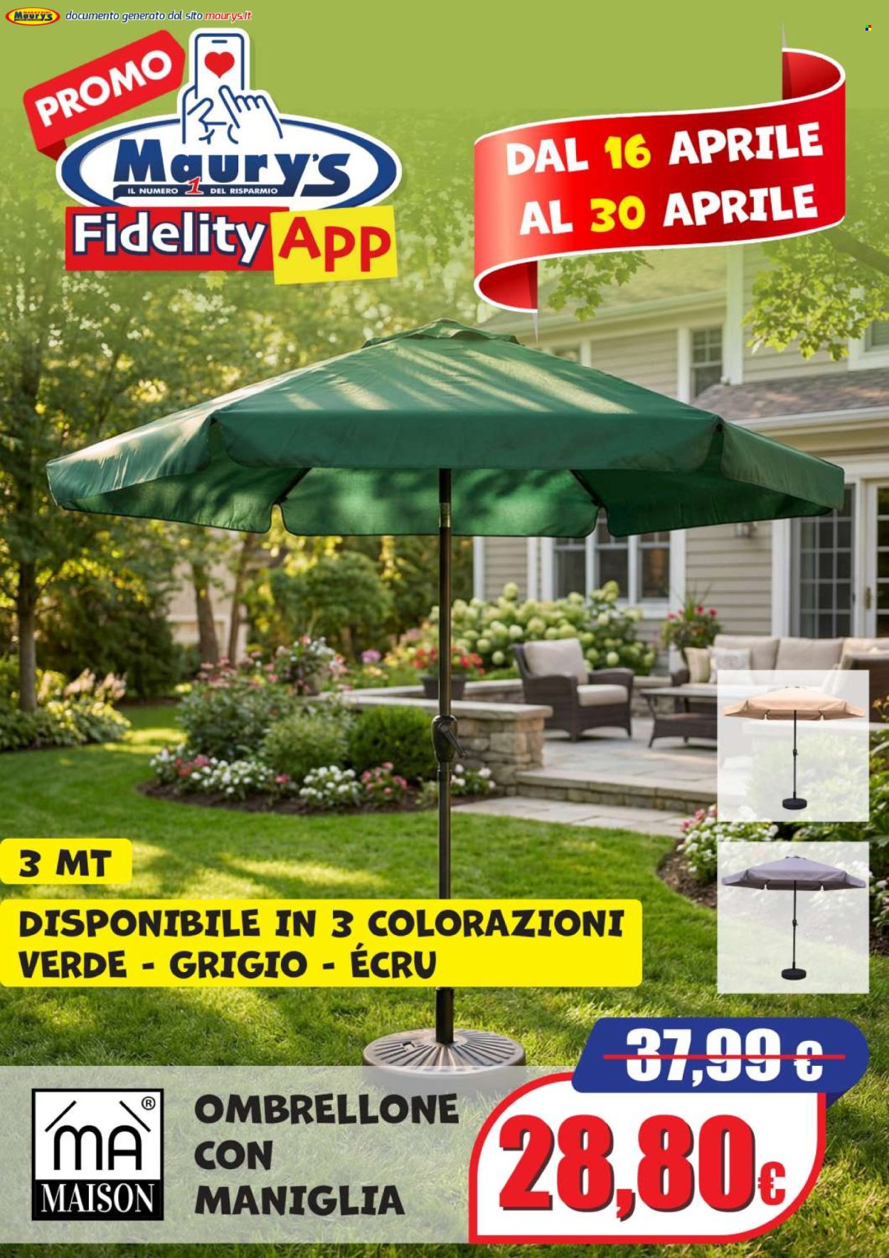 Volantino Maury's - 16/4/2026 - 30/4/2026. Pagina 3